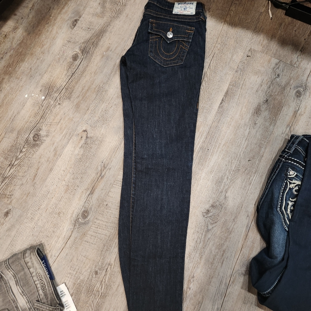 True Religion Jeans size 27w 29 L BNWOT Skinny fit
